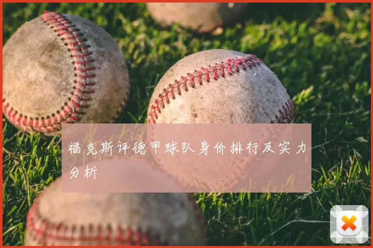 福克斯评德甲球队身价排行及实力分析