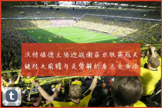 沃特福德主场迎战谢菲尔联英冠关键对决前瞻与走势解析看点全面读