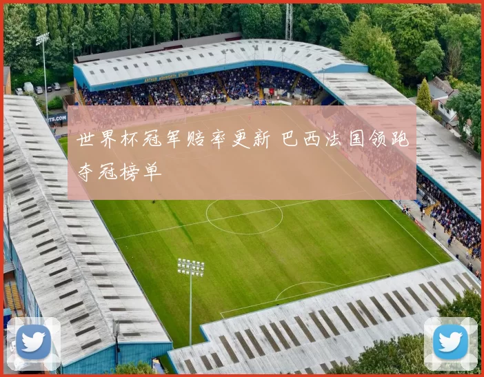 世界杯冠军赔率更新 巴西法国领跑夺冠榜单