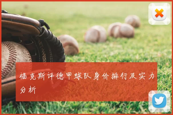 福克斯评德甲球队身价排行及实力分析