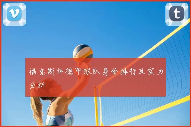 福克斯评德甲球队身价排行及实力分析