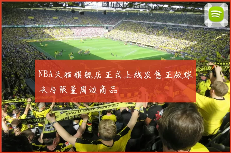 NBA天猫旗舰店正式上线发售正版球衣与限量周边商品