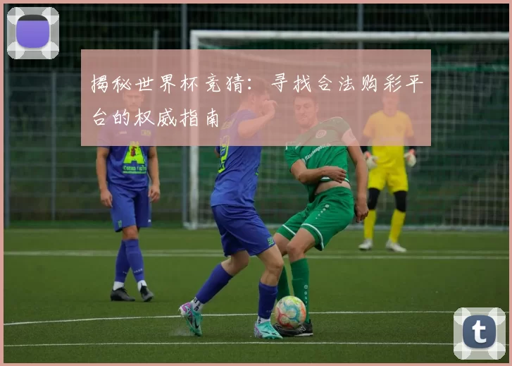 揭秘世界杯竞猜:寻找合法购彩平台的权威指南